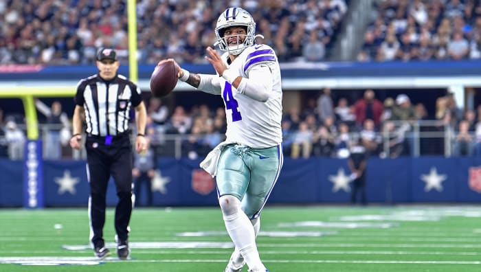 Prescott threw for 4.902 yards last year—one yard short of Tony Romo’s team record.